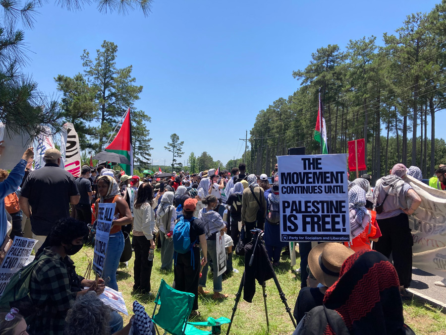 Read more about the article 2025: LOFM at the Mahmoud Khalil Protest